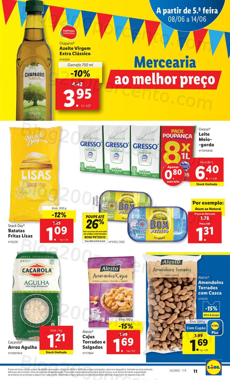 Folheto LIDL Promo&ccedil;&otilde;es de 8 a 14 junho