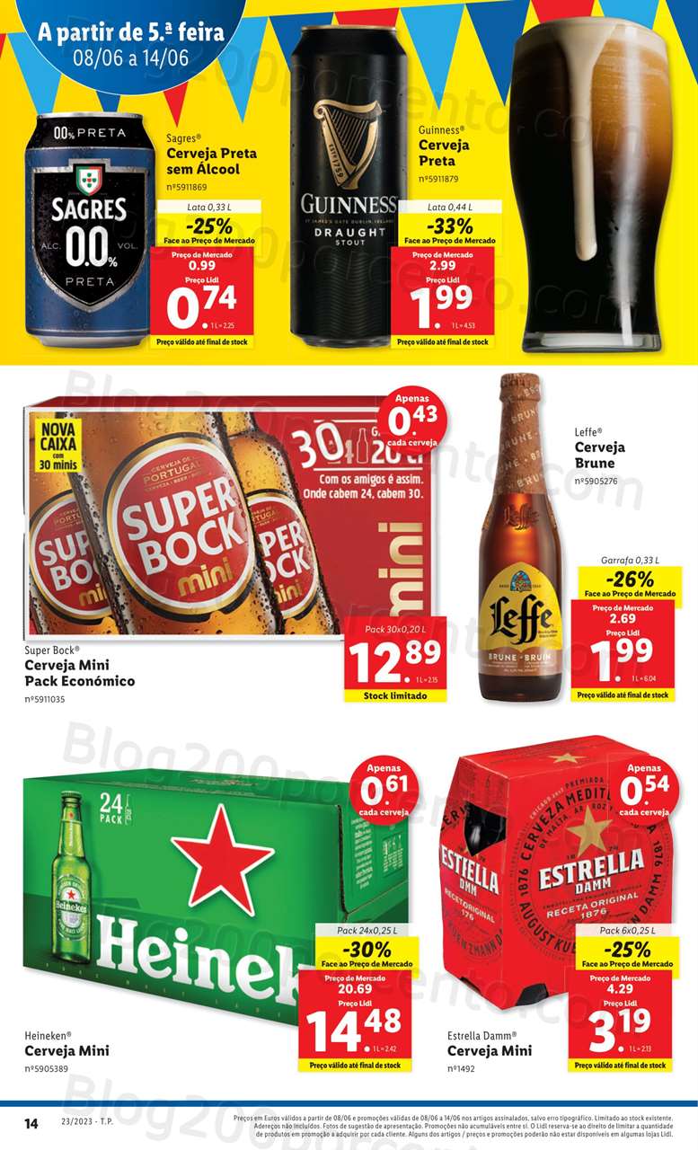 Folheto LIDL Promo&ccedil;&otilde;es de 8 a 14 junho