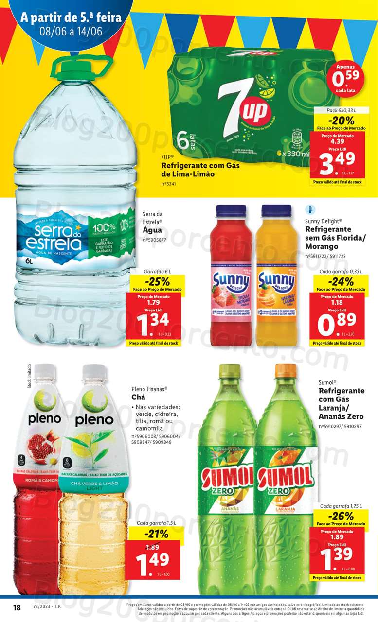 Folheto LIDL Promo&ccedil;&otilde;es de 8 a 14 junho