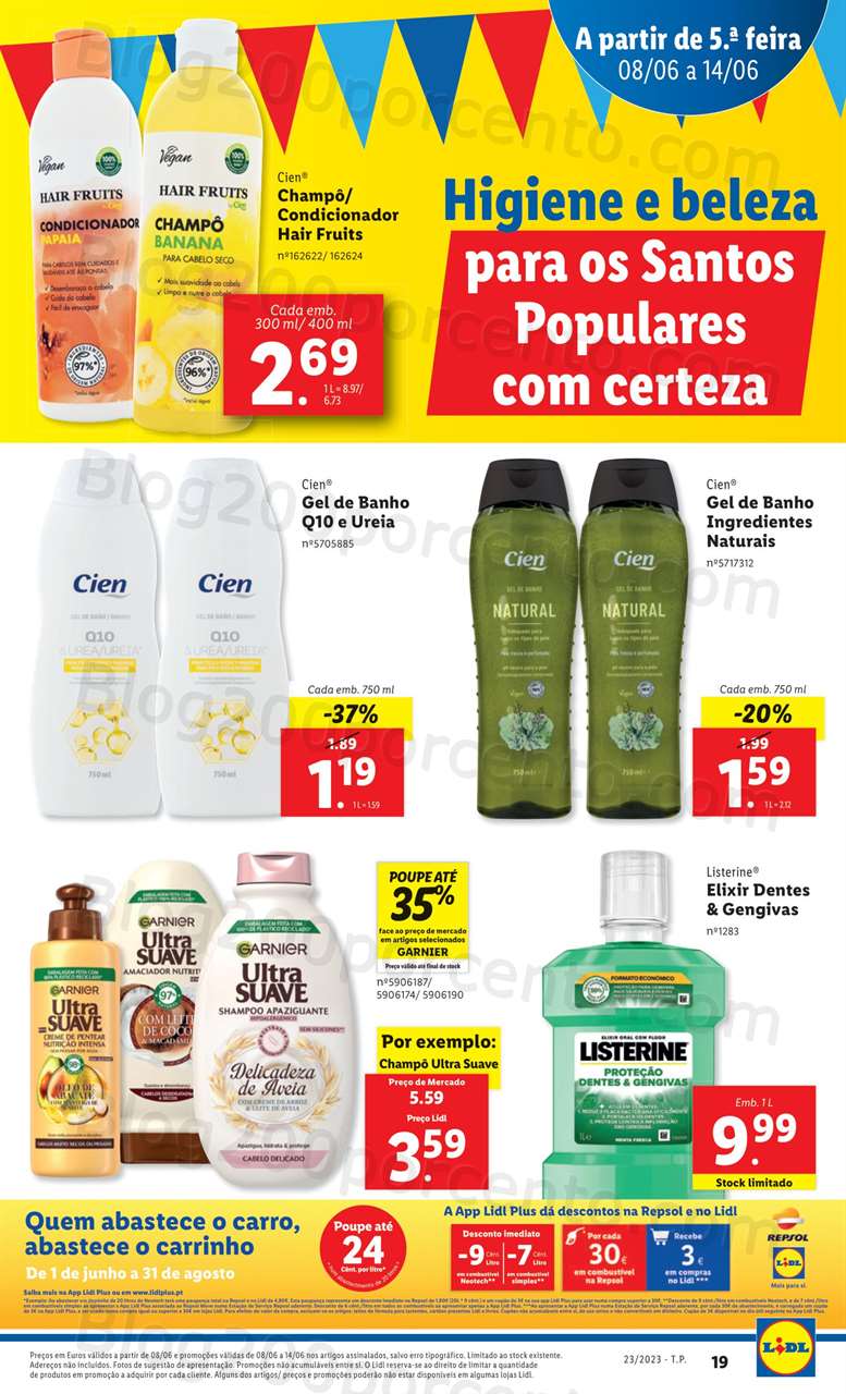 Folheto LIDL Promo&ccedil;&otilde;es de 8 a 14 junho