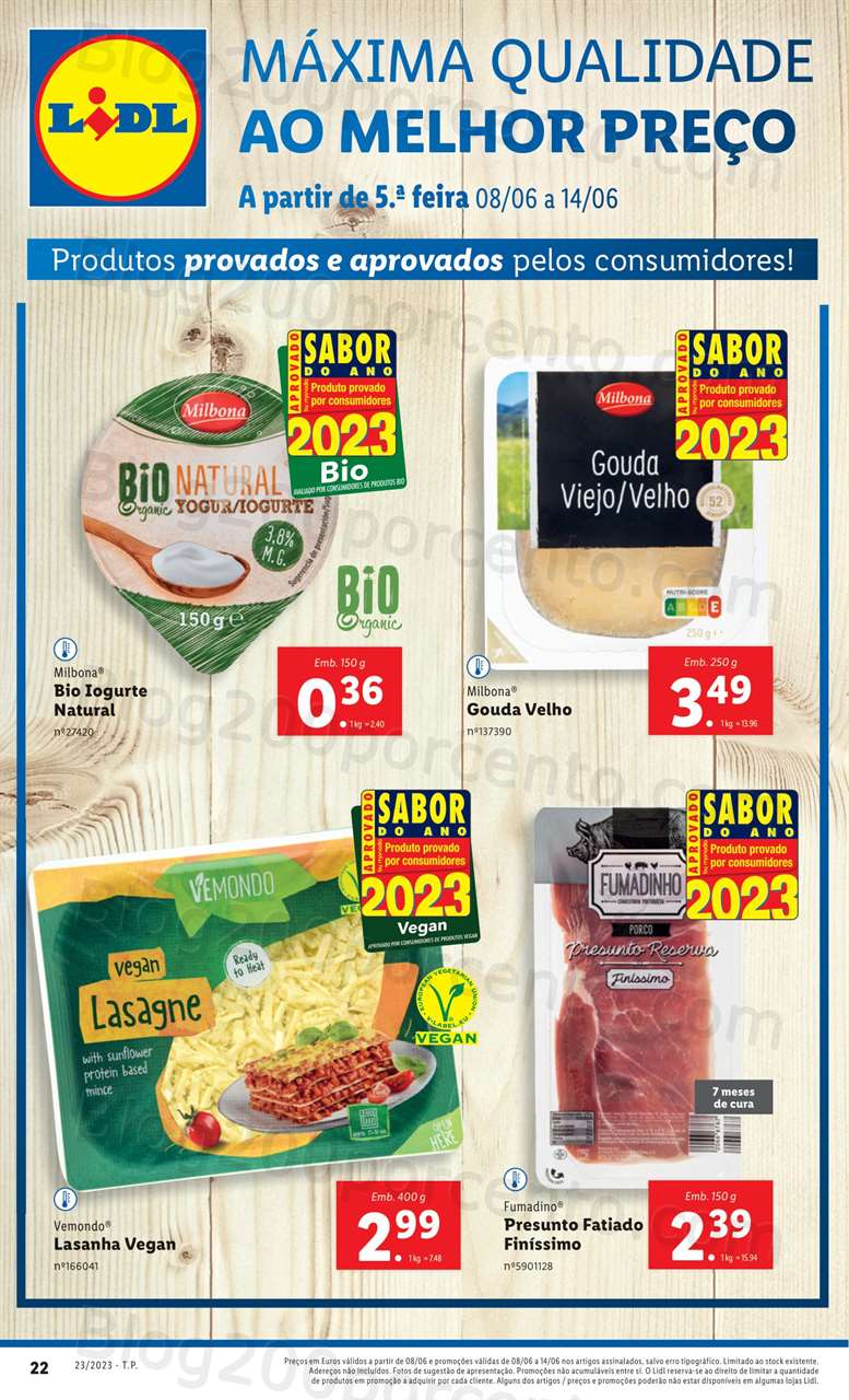 Folheto LIDL Promo&ccedil;&otilde;es de 8 a 14 junho