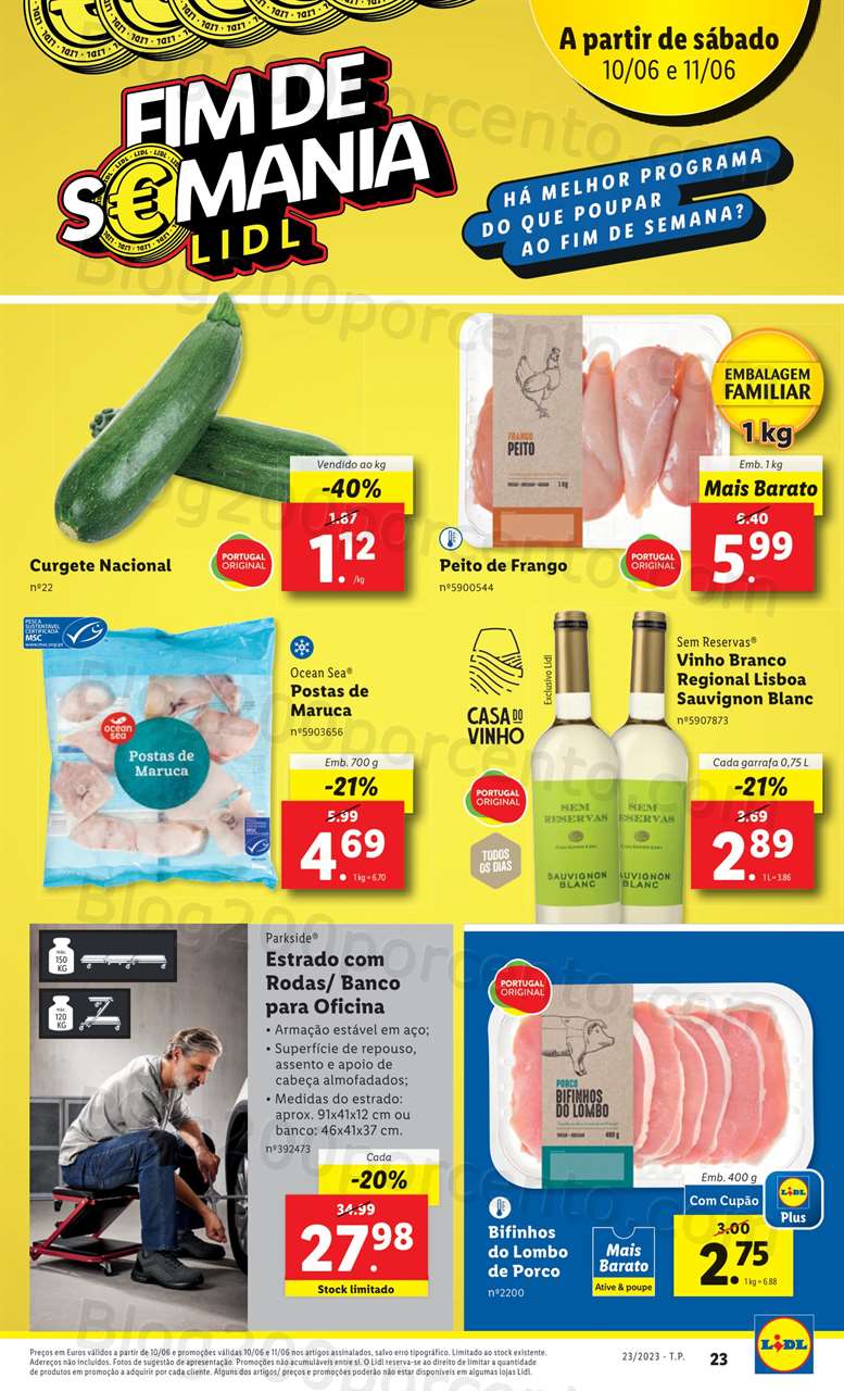 Folheto LIDL Promo&ccedil;&otilde;es de 8 a 14 junho