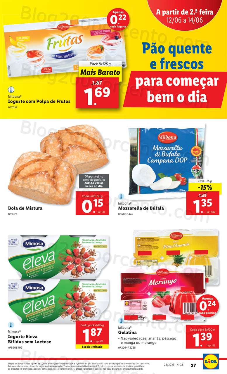 Folheto LIDL Promo&ccedil;&otilde;es de 8 a 14 junho