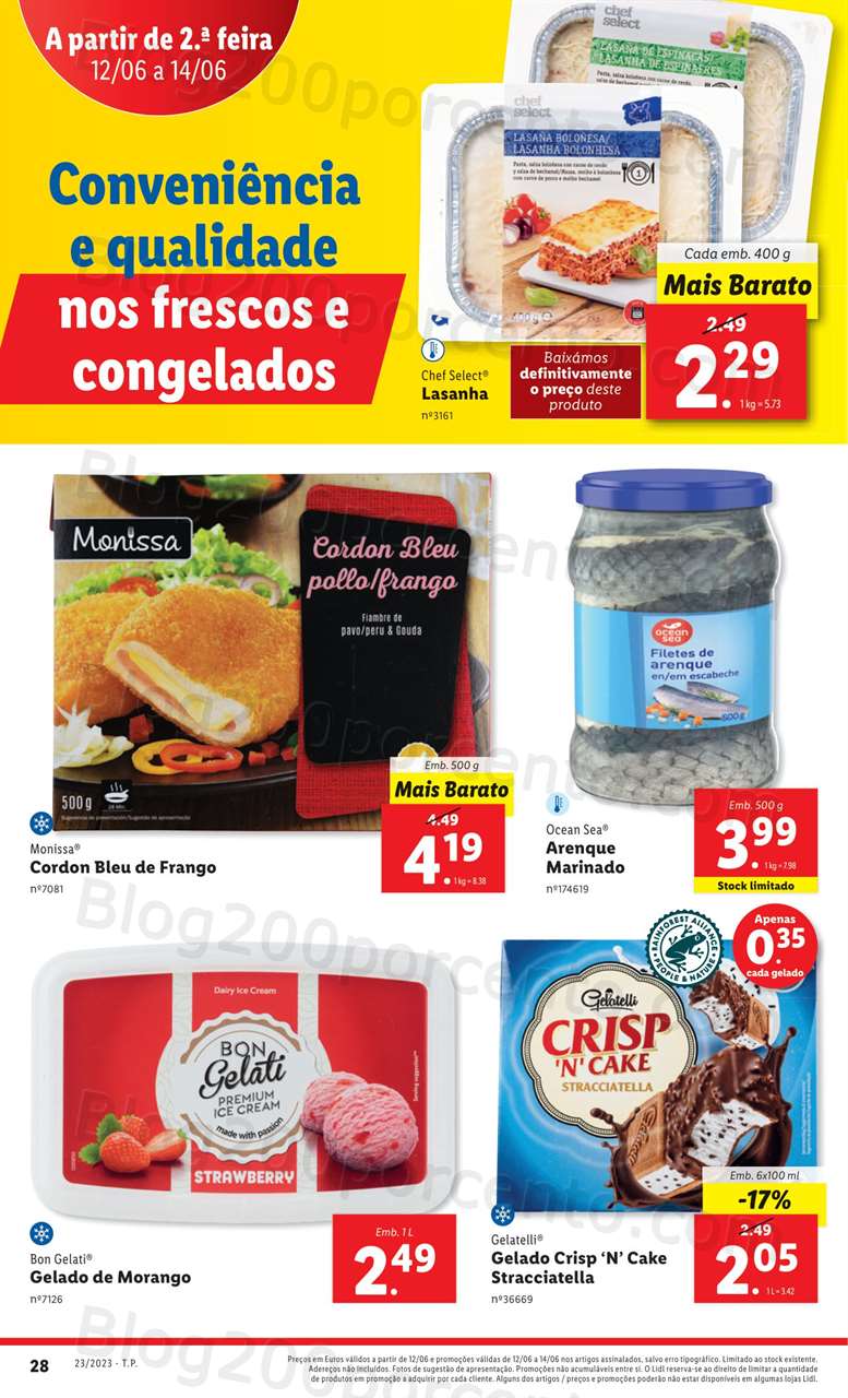 Folheto LIDL Promo&ccedil;&otilde;es de 8 a 14 junho