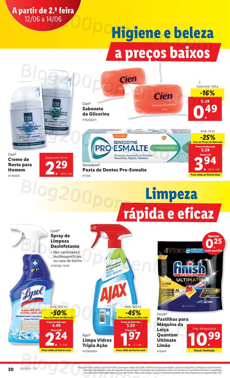 Folheto LIDL Promo&ccedil;&otilde;es de 8 a 14 junho
