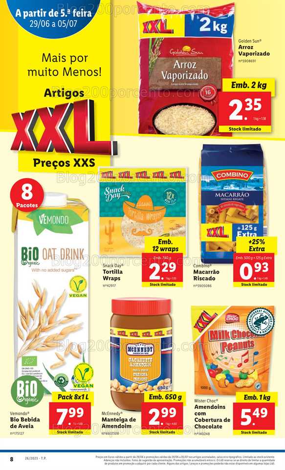 Folheto LIDL Promo&ccedil;&otilde;es de 29 junho a 5 julho