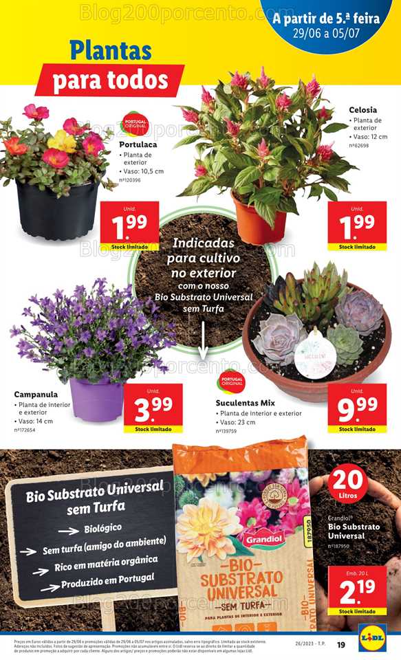 Folheto LIDL Promo&ccedil;&otilde;es de 29 junho a 5 julho