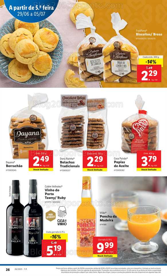 Folheto LIDL Sabores da Minha Terra Promo&ccedil;&otilde;es de 29 junho a 5 julho