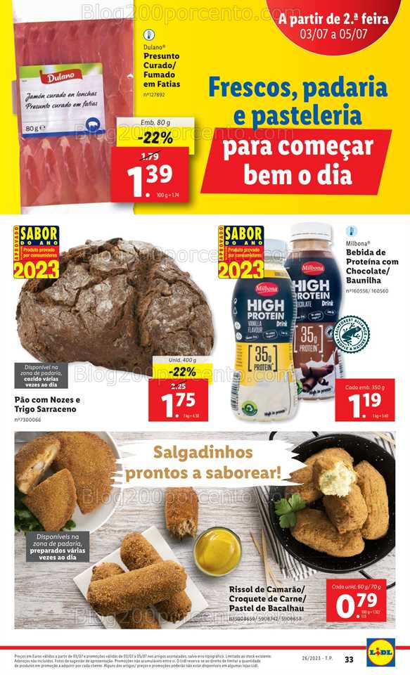 Folheto LIDL Promo&ccedil;&otilde;es de 29 junho a 5 julho