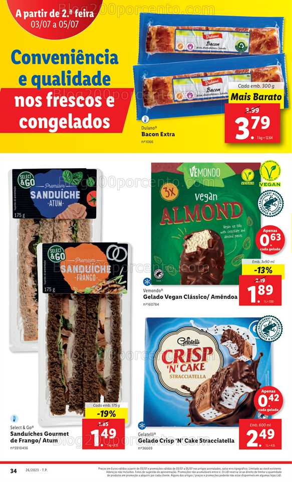 Folheto LIDL Promo&ccedil;&otilde;es de 29 junho a 5 julho