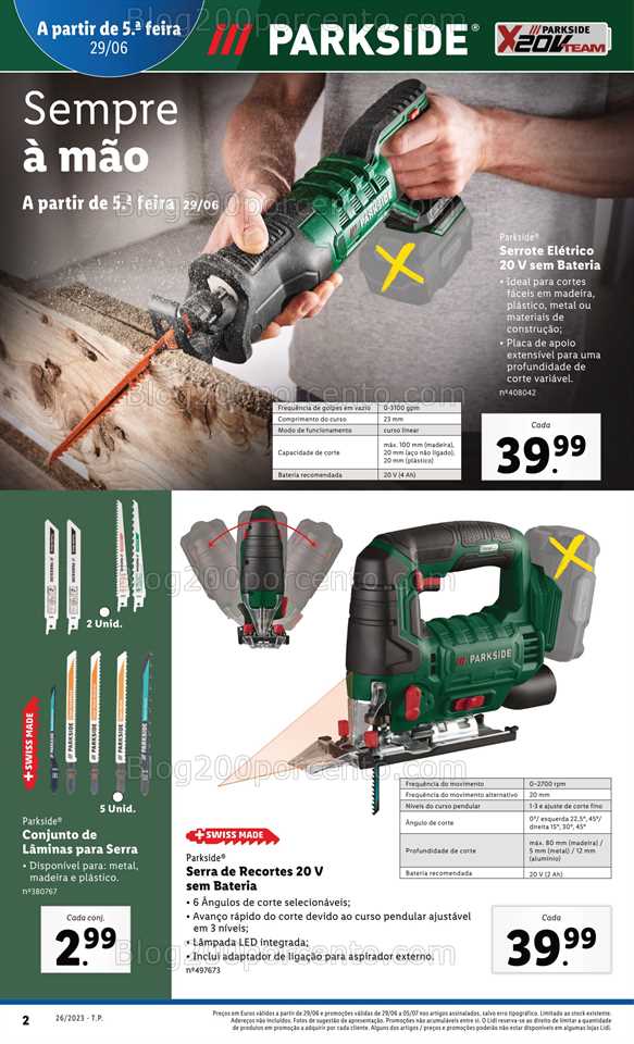 Folheto LIDL Bazar Promo&ccedil;&otilde;es de 29 junho a 5 julho
