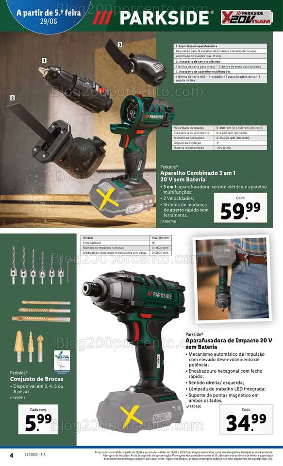 Folheto LIDL Bazar Promo&ccedil;&otilde;es de 29 junho a 5 julho