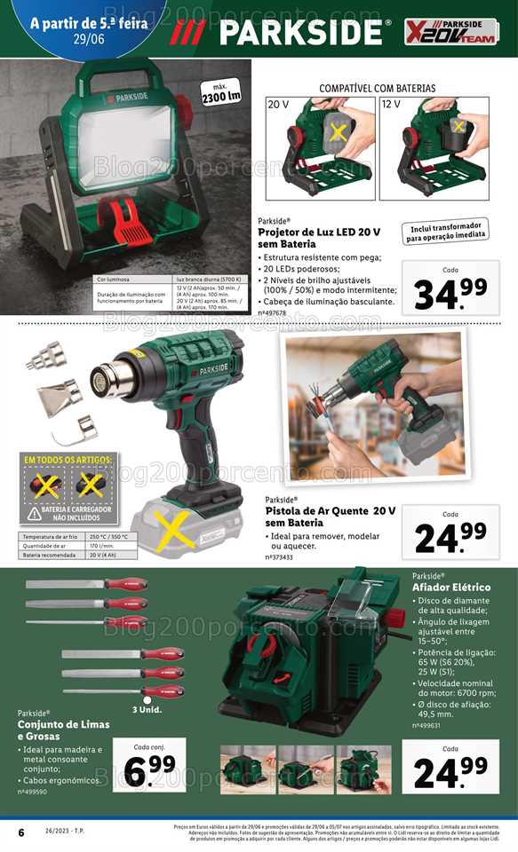 Folheto LIDL Bazar Promo&ccedil;&otilde;es de 29 junho a 5 julho