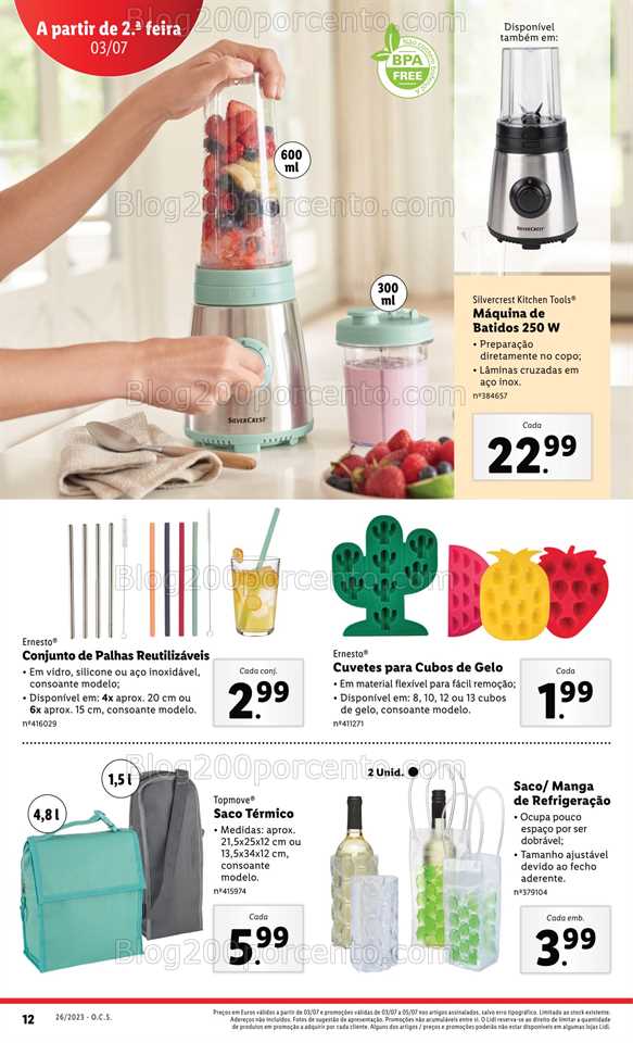 Folheto LIDL Bazar Promo&ccedil;&otilde;es de 29 junho a 5 julho