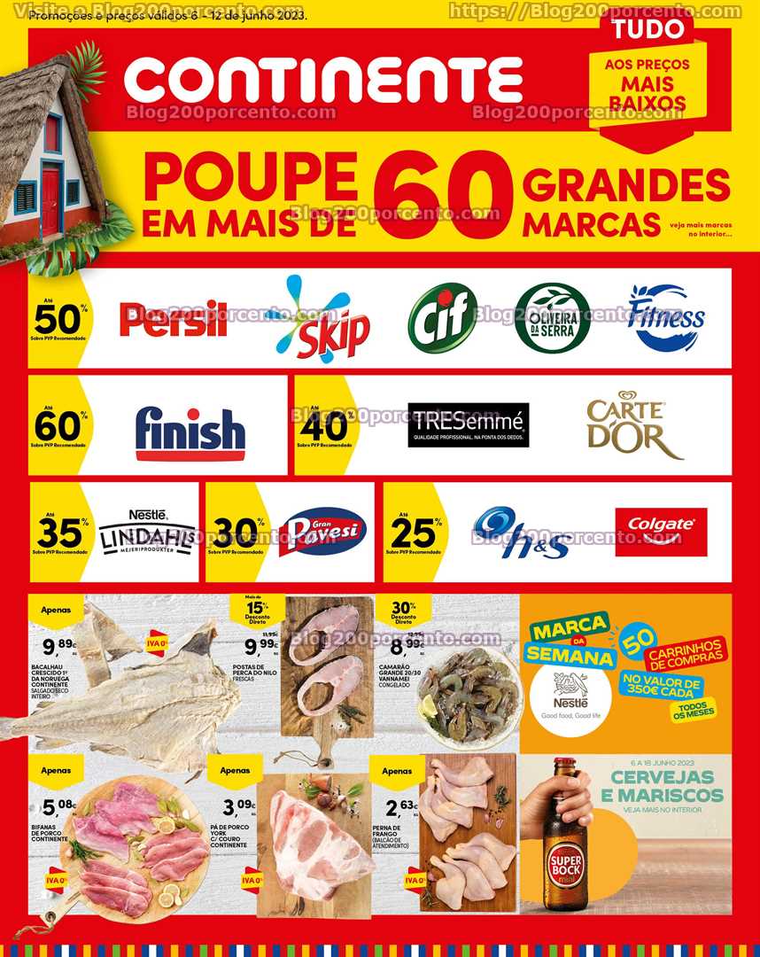 Folheto CONTINENTE Madeira Promo&ccedil;&otilde;es de 6 a 12 junho