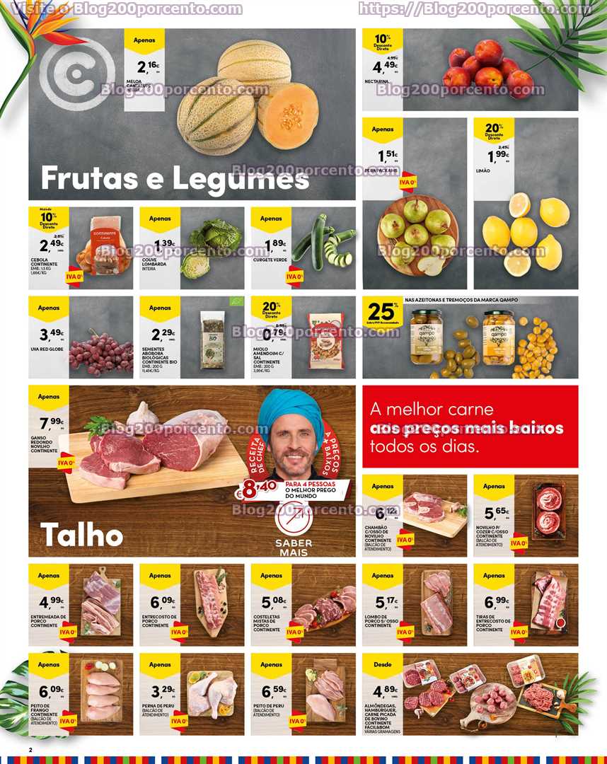 Folheto CONTINENTE Madeira Promo&ccedil;&otilde;es de 6 a 12 junho