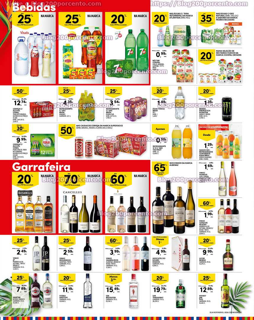 Folheto CONTINENTE Madeira Promo&ccedil;&otilde;es de 6 a 12 junho