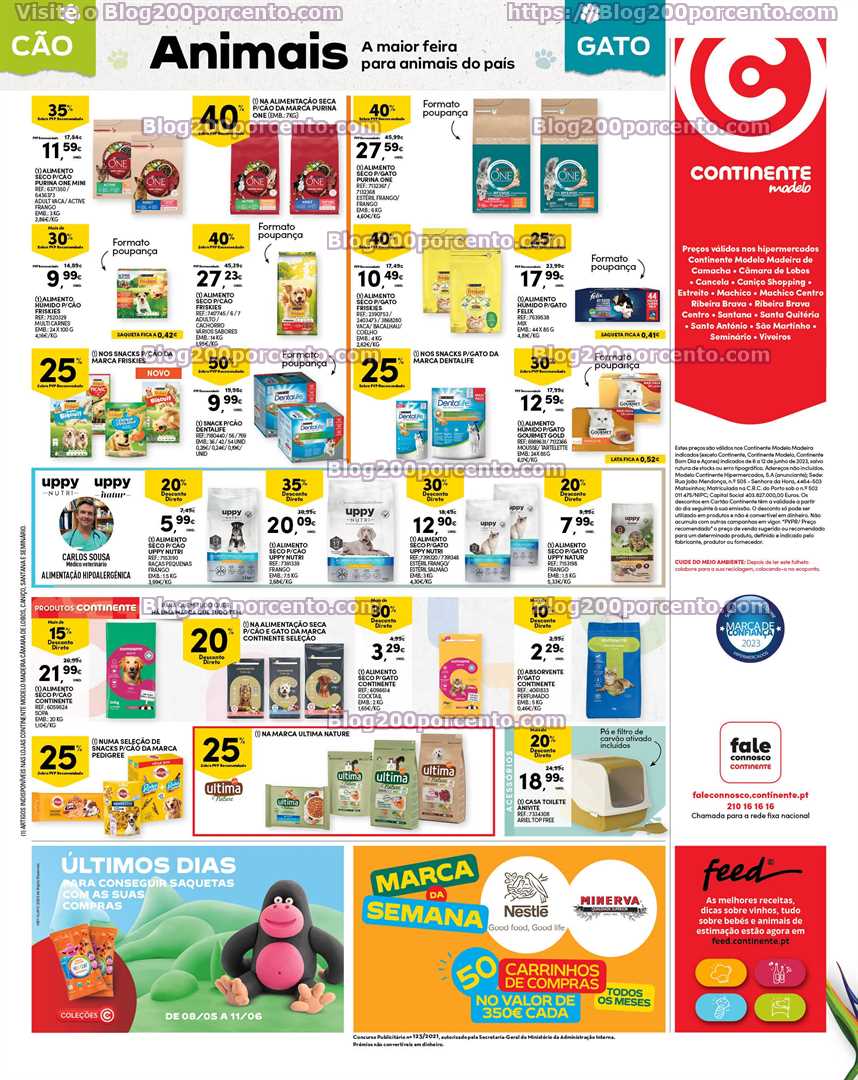 Folheto CONTINENTE Madeira Promo&ccedil;&otilde;es de 6 a 12 junho