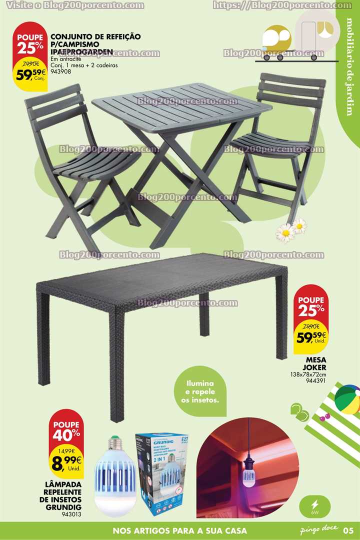 Folheto Pingo Doce Bazar Ver&atilde;o Promo&ccedil;&otilde;es de 6 a 26 junho