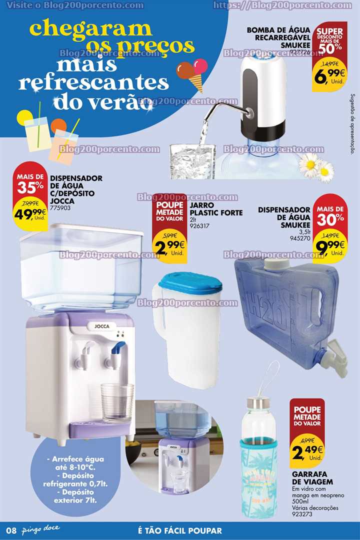 Folheto Pingo Doce Bazar Ver&atilde;o Promo&ccedil;&otilde;es de 6 a 26 junho