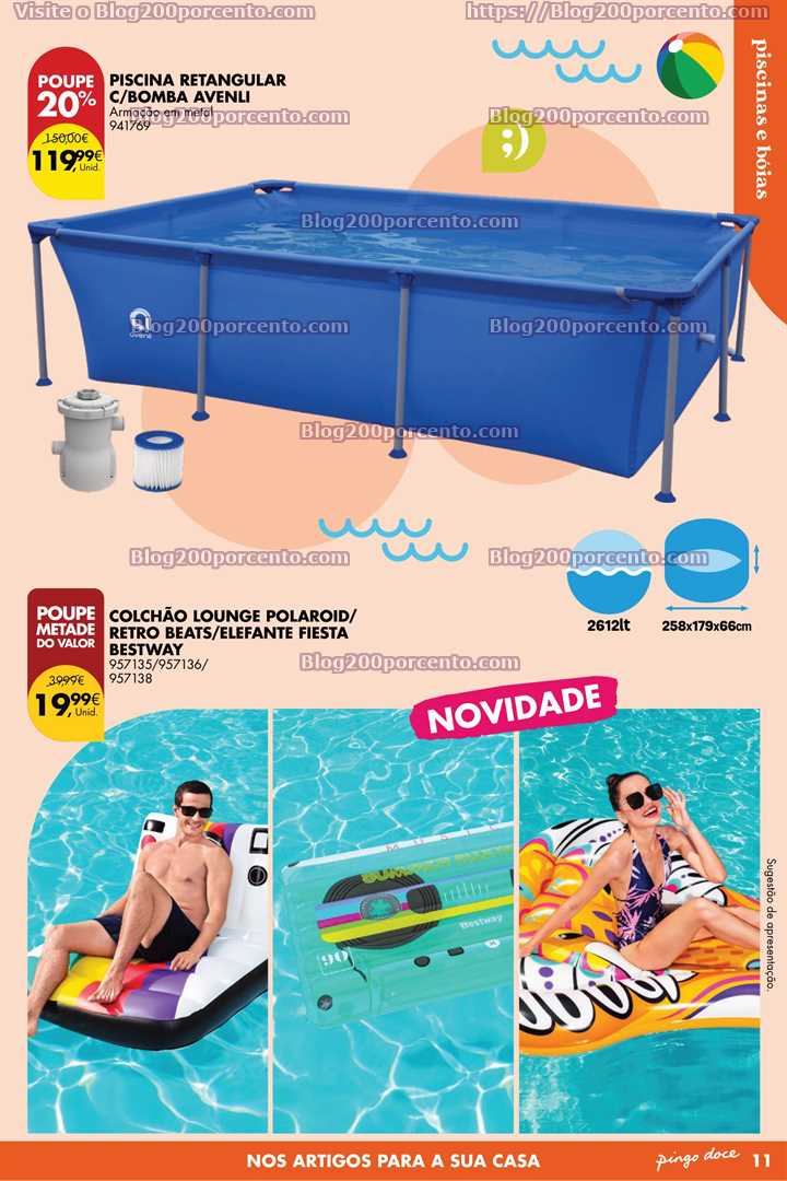 Folheto Pingo Doce Bazar Ver&atilde;o Promo&ccedil;&otilde;es de 6 a 26 junho