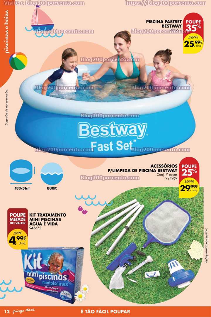 Folheto Pingo Doce Bazar Ver&atilde;o Promo&ccedil;&otilde;es de 6 a 26 junho