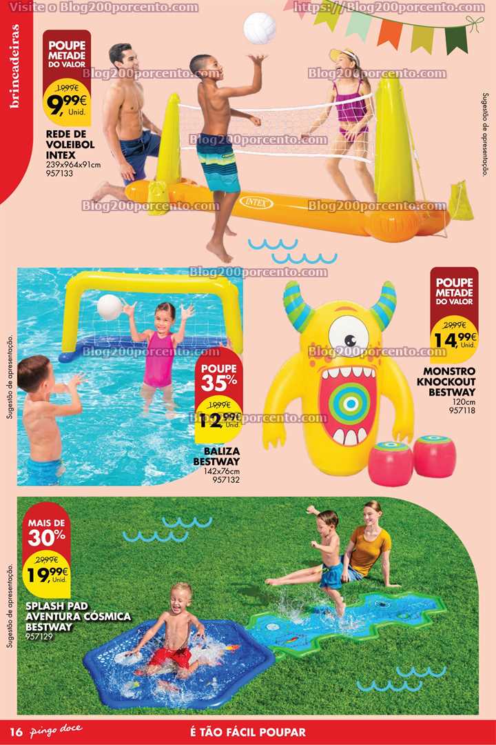 Folheto Pingo Doce Bazar Ver&atilde;o Promo&ccedil;&otilde;es de 6 a 26 junho