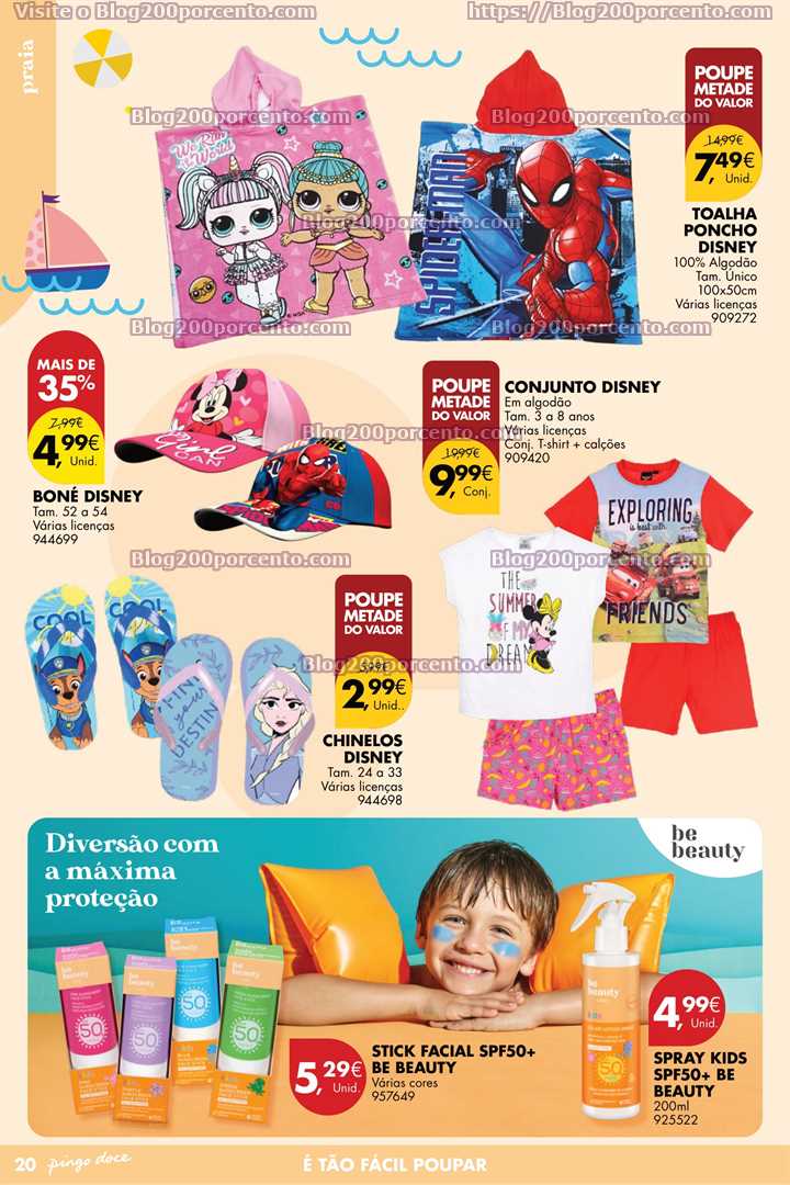 Folheto Pingo Doce Bazar Ver&atilde;o Promo&ccedil;&otilde;es de 6 a 26 junho