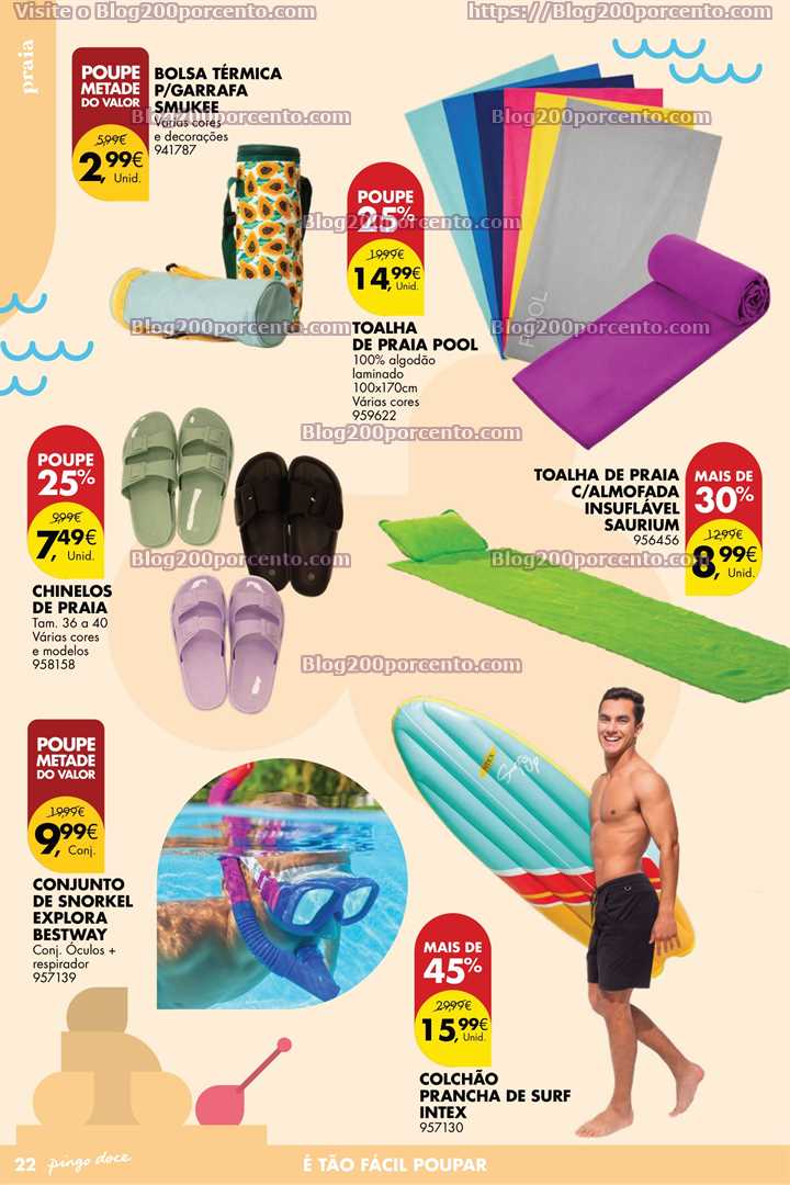 Folheto Pingo Doce Bazar Ver&atilde;o Promo&ccedil;&otilde;es de 6 a 26 junho