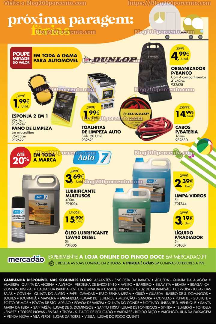 Folheto Pingo Doce Bazar Ver&atilde;o Promo&ccedil;&otilde;es de 6 a 26 junho