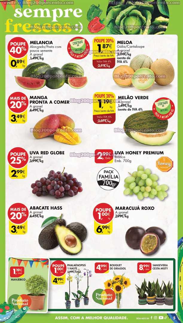 Folheto Pingo Doce Lojas Grandes Promo&ccedil;&otilde;es de 6 a 12 junho