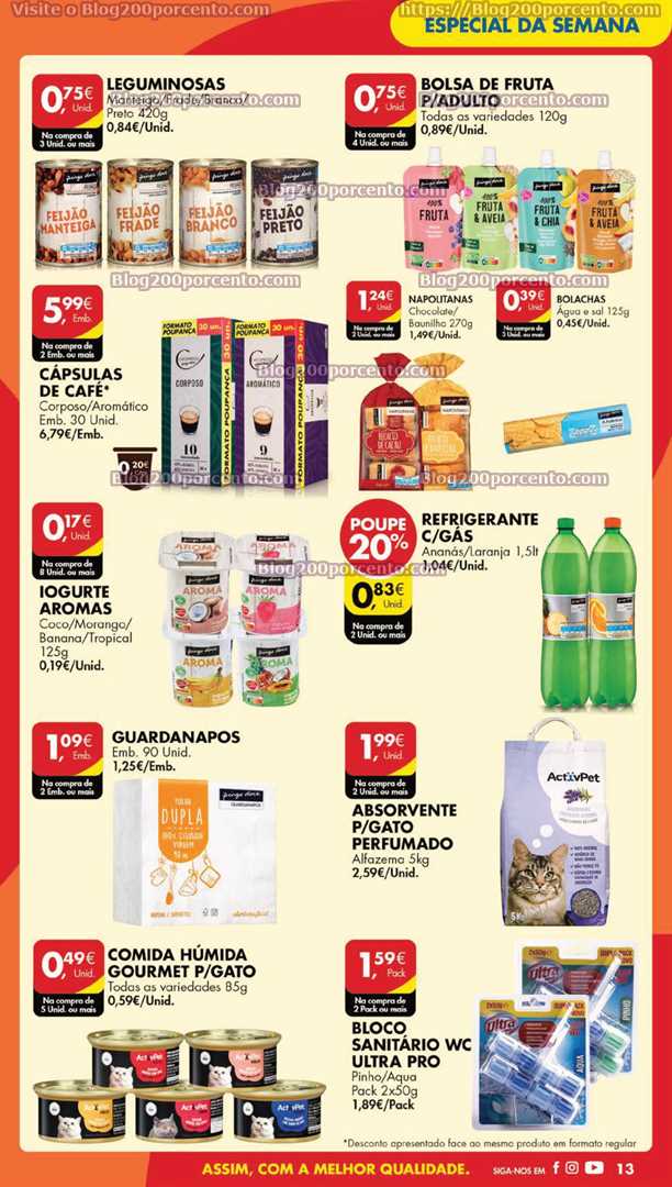 Folheto Pingo Doce Lojas Grandes Promo&ccedil;&otilde;es de 6 a 12 junho