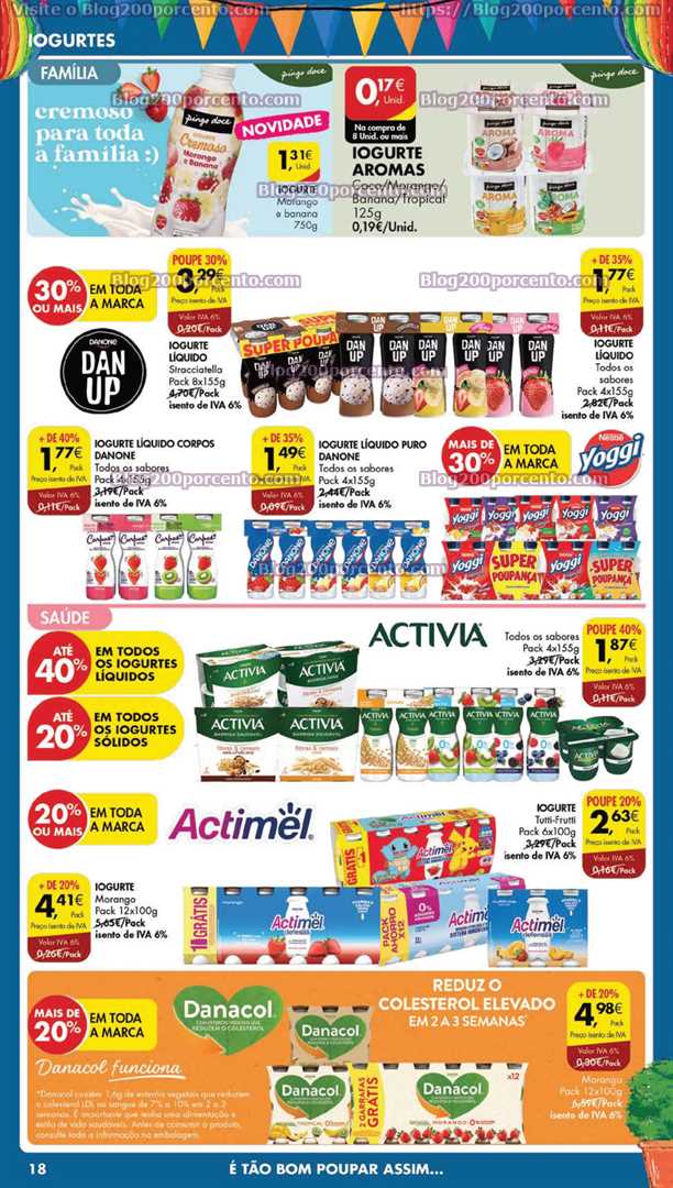 Folheto Pingo Doce Lojas Grandes Promo&ccedil;&otilde;es de 6 a 12 junho