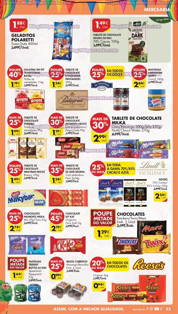 Folheto Pingo Doce Lojas Grandes Promo&ccedil;&otilde;es de 6 a 12 junho