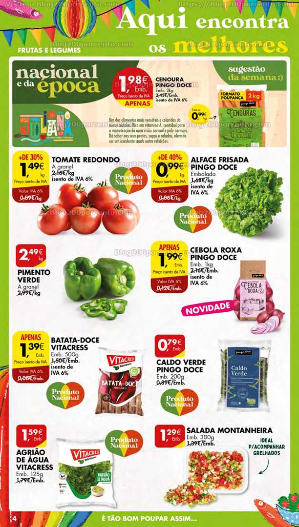 Folheto Pingo Doce Lojas Pequenas Promo&ccedil;&otilde;es de 6 a 12 junho