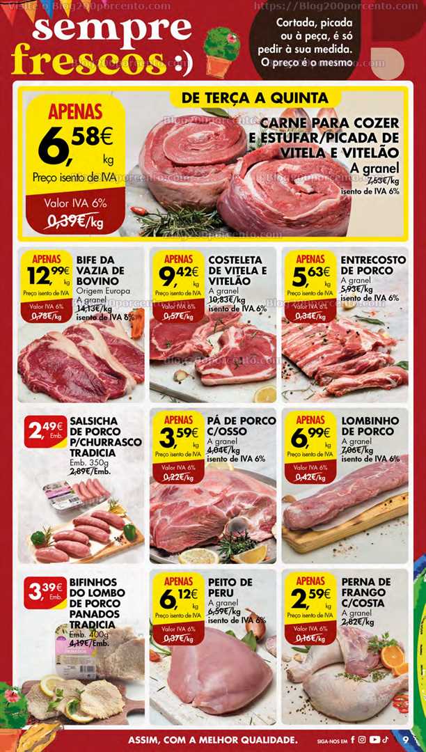 Folheto Pingo Doce Lojas Pequenas Promo&ccedil;&otilde;es de 6 a 12 junho