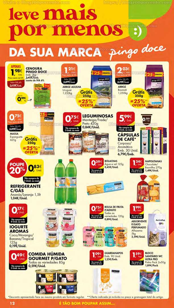 Folheto Pingo Doce Lojas Pequenas Promo&ccedil;&otilde;es de 6 a 12 junho