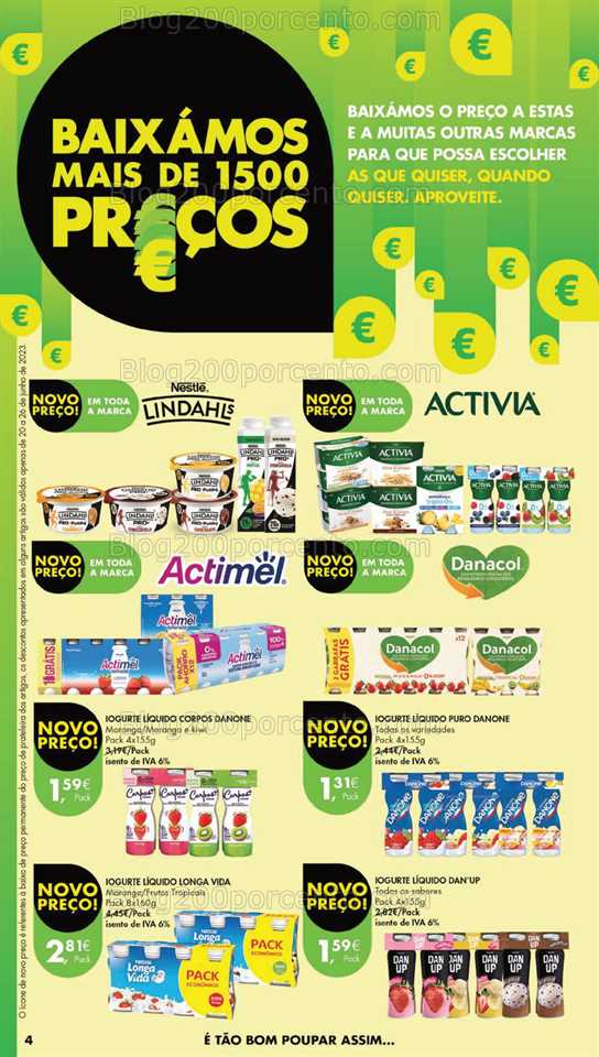 Folheto Pingo Doce Lojas Grandes Promo&ccedil;&otilde;es de 20 a 26 junho
