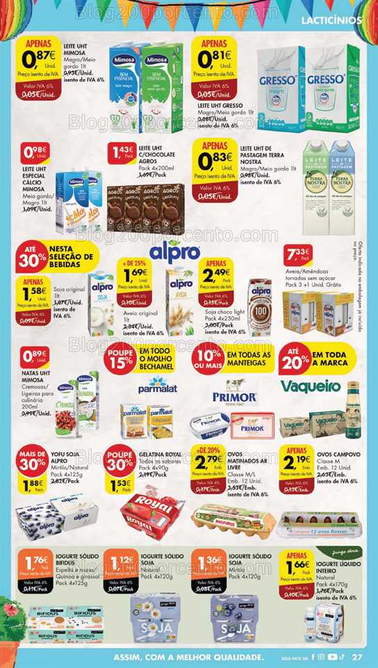 Folheto Pingo Doce Lojas Grandes Promo&ccedil;&otilde;es de 20 a 26 junho
