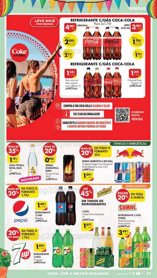 Folheto Pingo Doce Lojas Grandes Promo&ccedil;&otilde;es de 20 a 26 junho