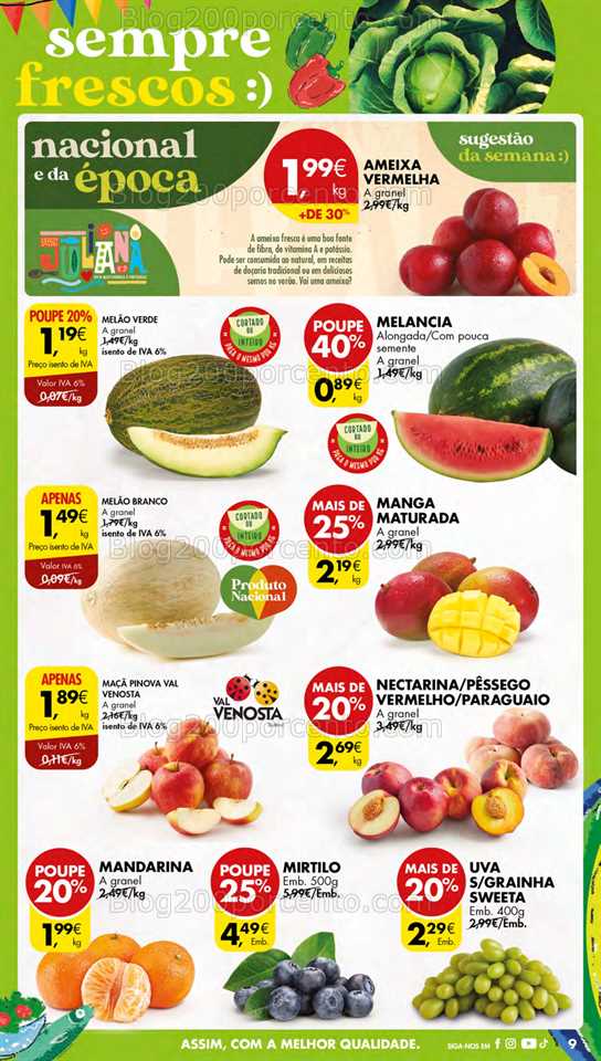Folheto Pingo Doce Lojas Pequenas Promo&ccedil;&otilde;es de 20 a 26 junho