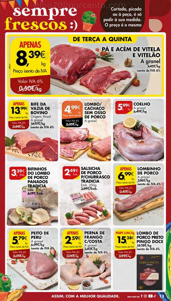 Folheto Pingo Doce Lojas Pequenas Promo&ccedil;&otilde;es de 20 a 26 junho