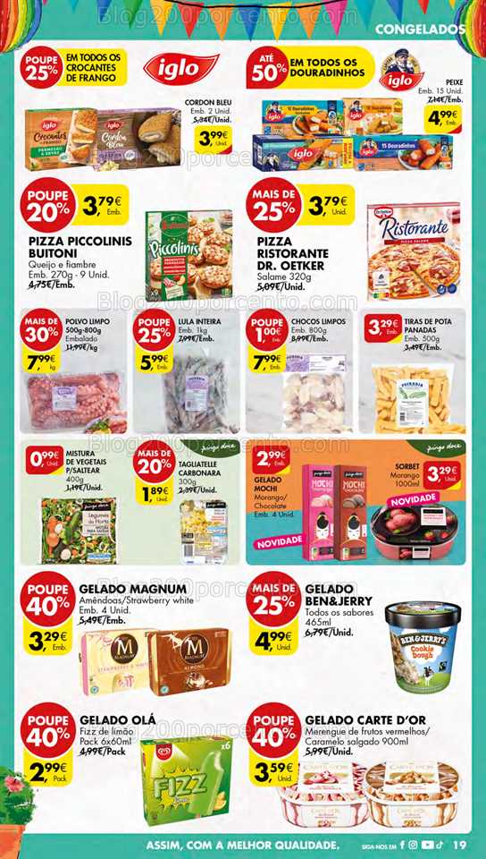 Folheto Pingo Doce Lojas Pequenas Promo&ccedil;&otilde;es de 20 a 26 junho