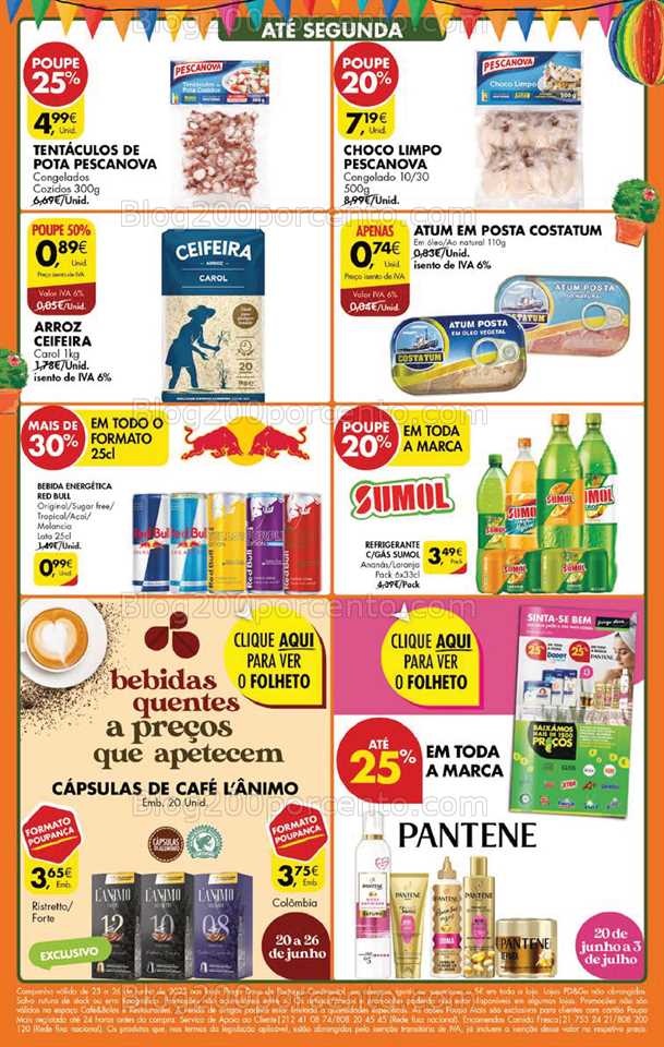 Folheto Pingo Doce Promo&ccedil;&otilde;es Fim de Semana – 23 a 26 junho