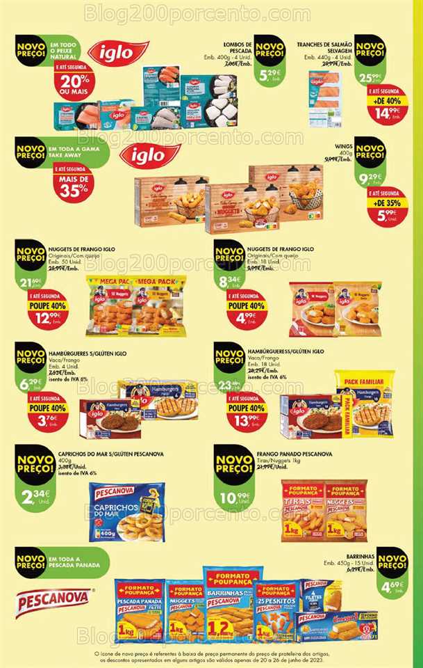 Folheto Pingo Doce Promo&ccedil;&otilde;es Fim de Semana – 23 a 26 junho