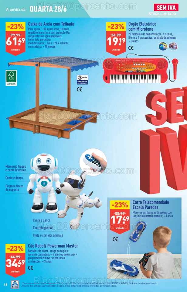 Folheto ALDI Bazar Promo&ccedil;&otilde;es de 28 junho a 4 julho