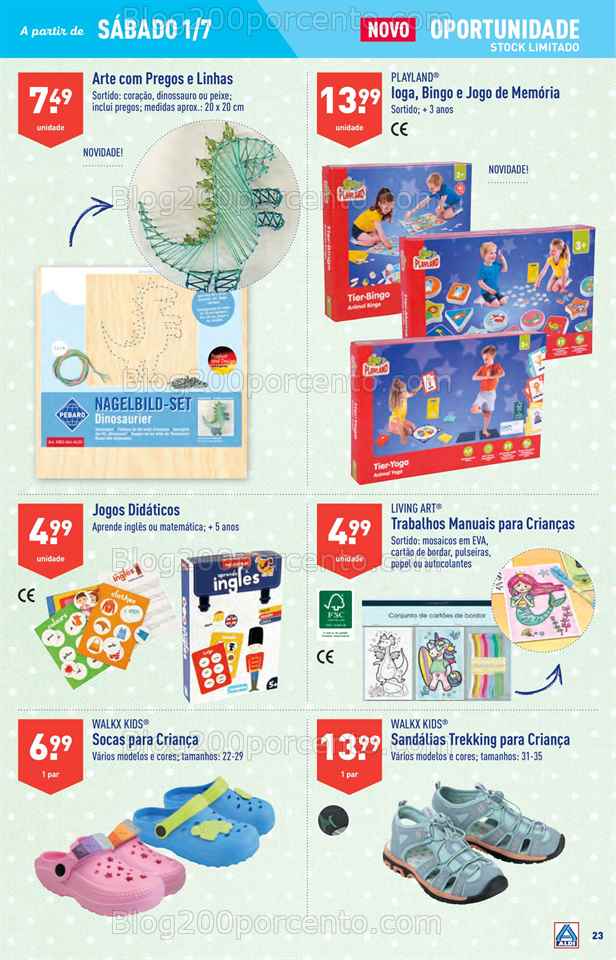 Folheto ALDI Bazar Promo&ccedil;&otilde;es de 28 junho a 4 julho