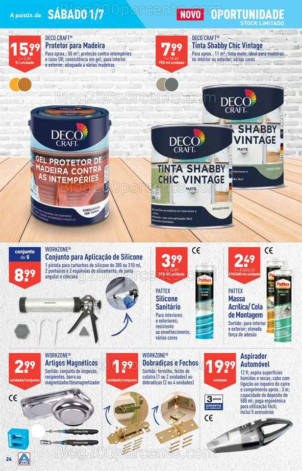 Folheto ALDI Bazar Promo&ccedil;&otilde;es de 28 junho a 4 julho