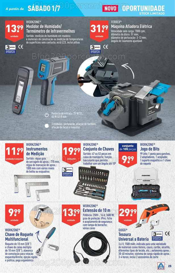 Folheto ALDI Bazar Promo&ccedil;&otilde;es de 28 junho a 4 julho