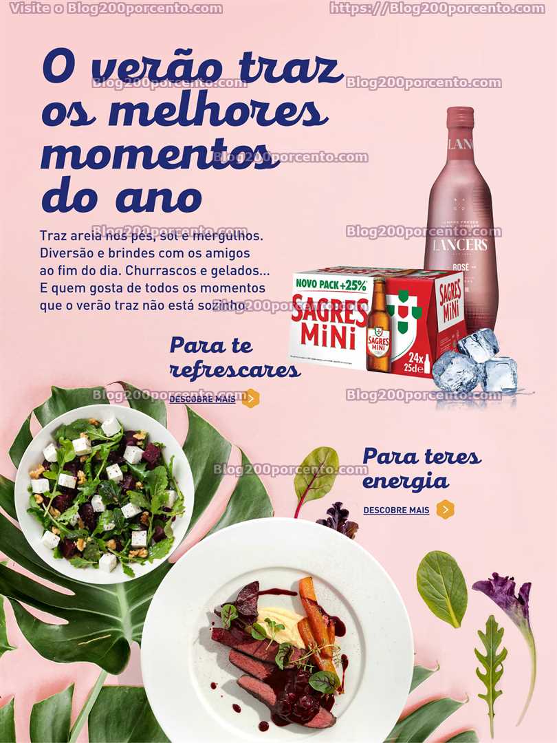 Folheto ALDI Especial Ver&atilde;o Promo&ccedil;&otilde;es a partir de 5 junho